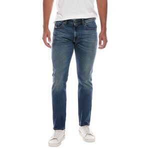 Diesel Mens  Medium Wash Straight Jean, Blue